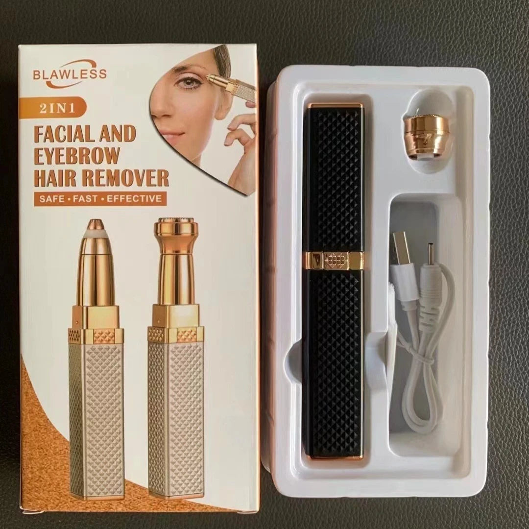 2-in-1 Electric Epilator & Eyebrow Trimmer for Women