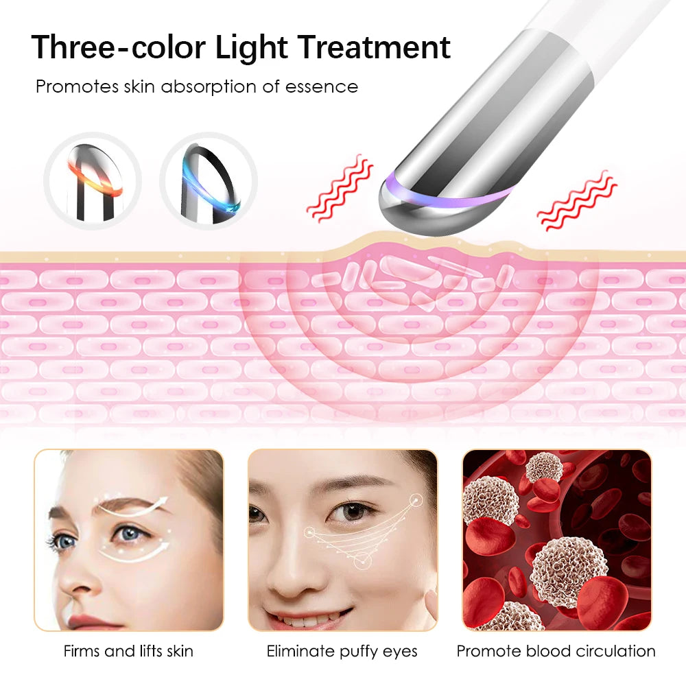 RF Eye Beauty Pen — Anti-Dark Circles, Puffiness & Fine Lines Massager