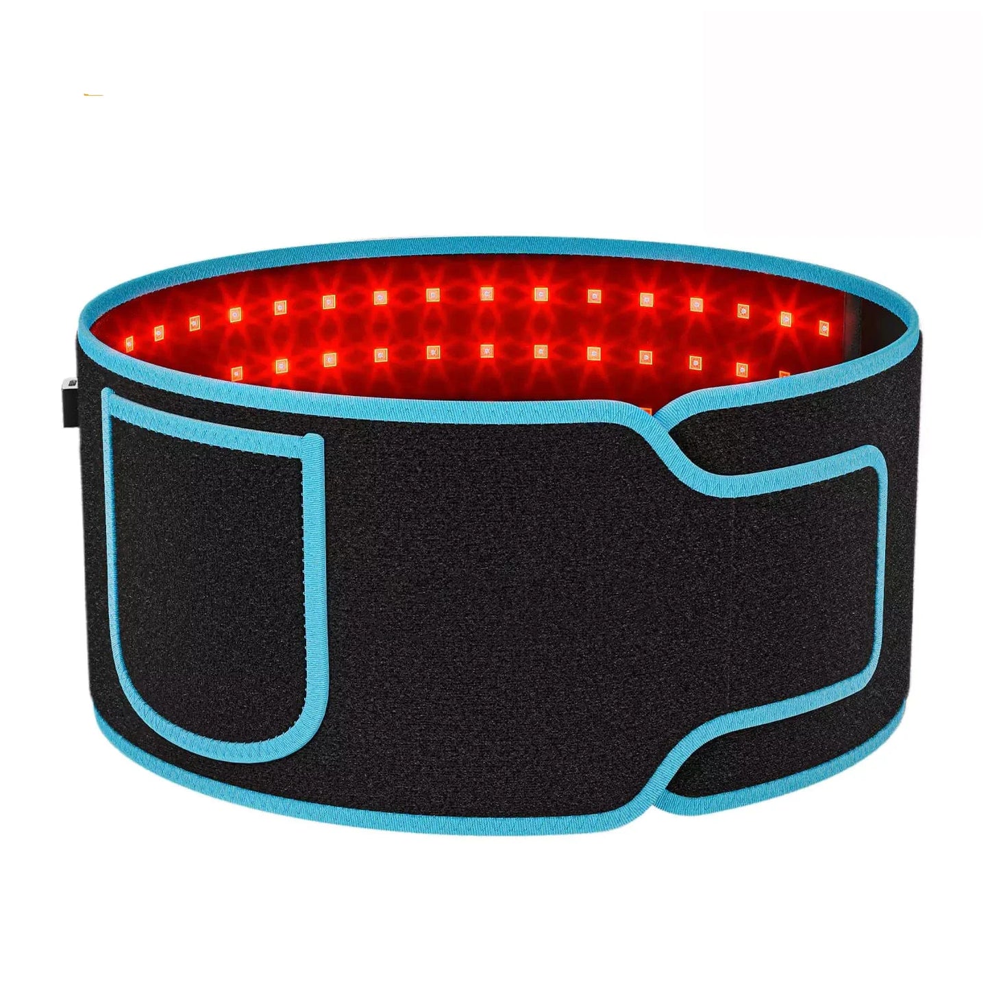 Terapeutický pás s červeným světlem – 100 LED, 660nm & 850nm, nastavitelný pás na záda a pas