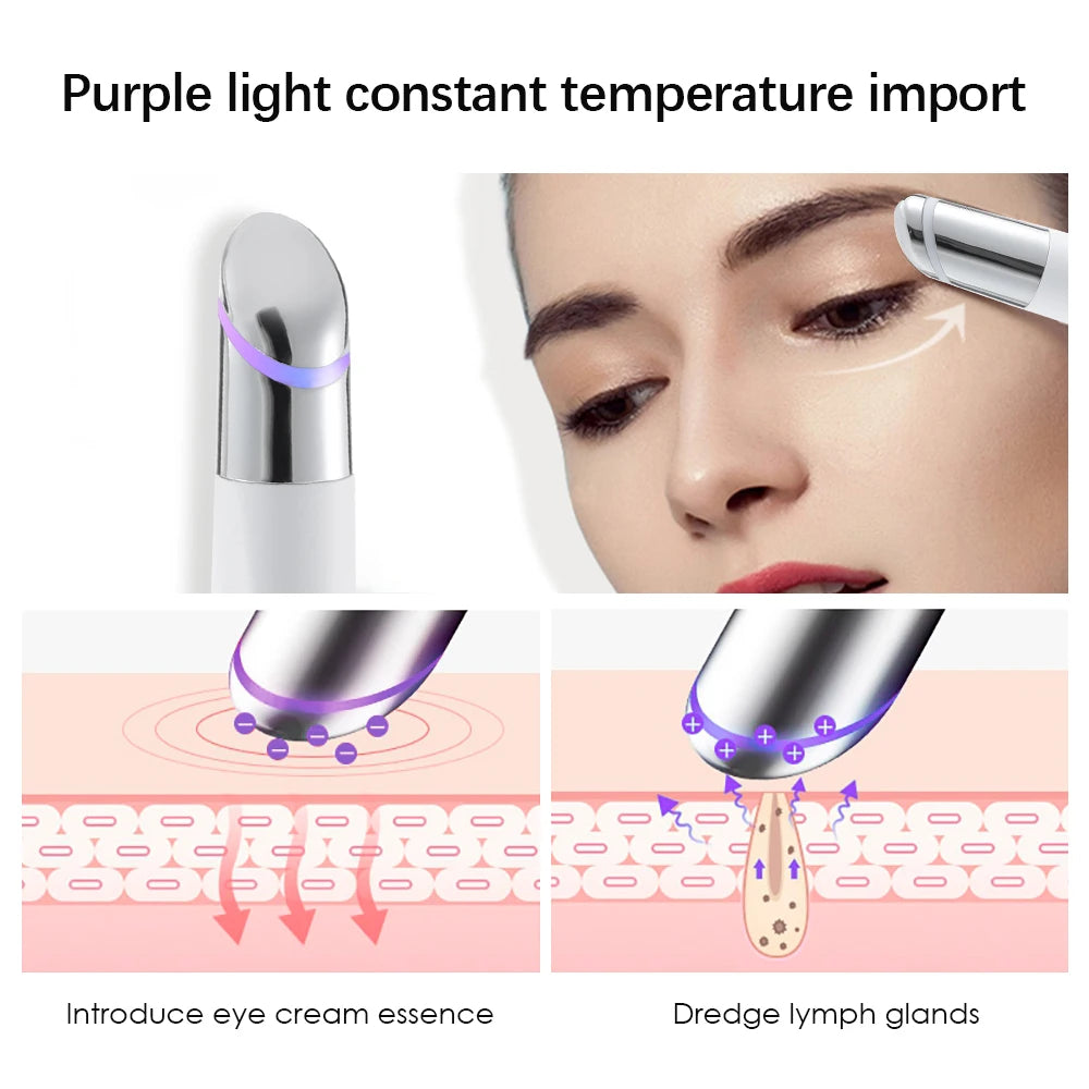 RF Eye Beauty Pen — Anti-Dark Circles, Puffiness & Fine Lines Massager